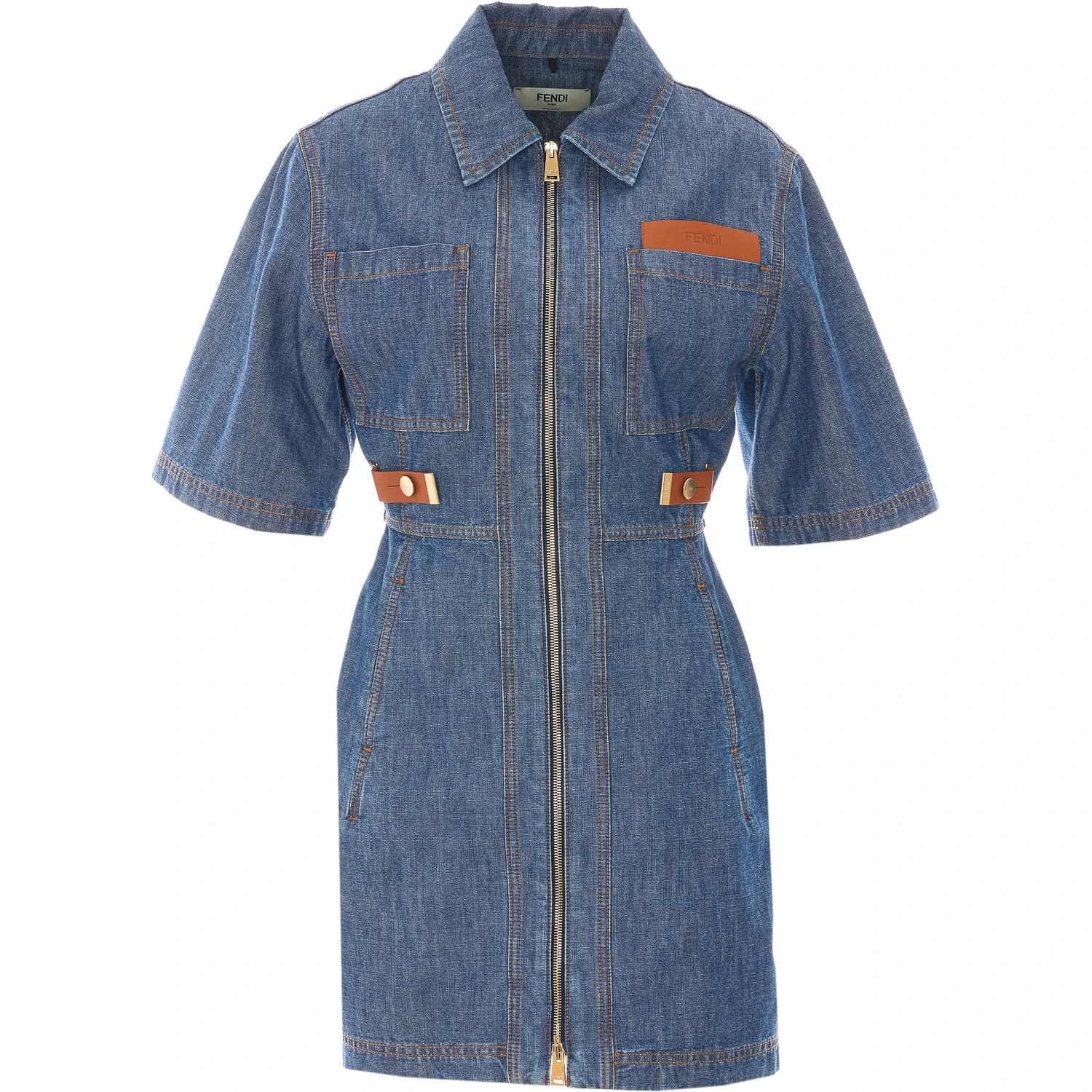 Fendi Dresses Blue