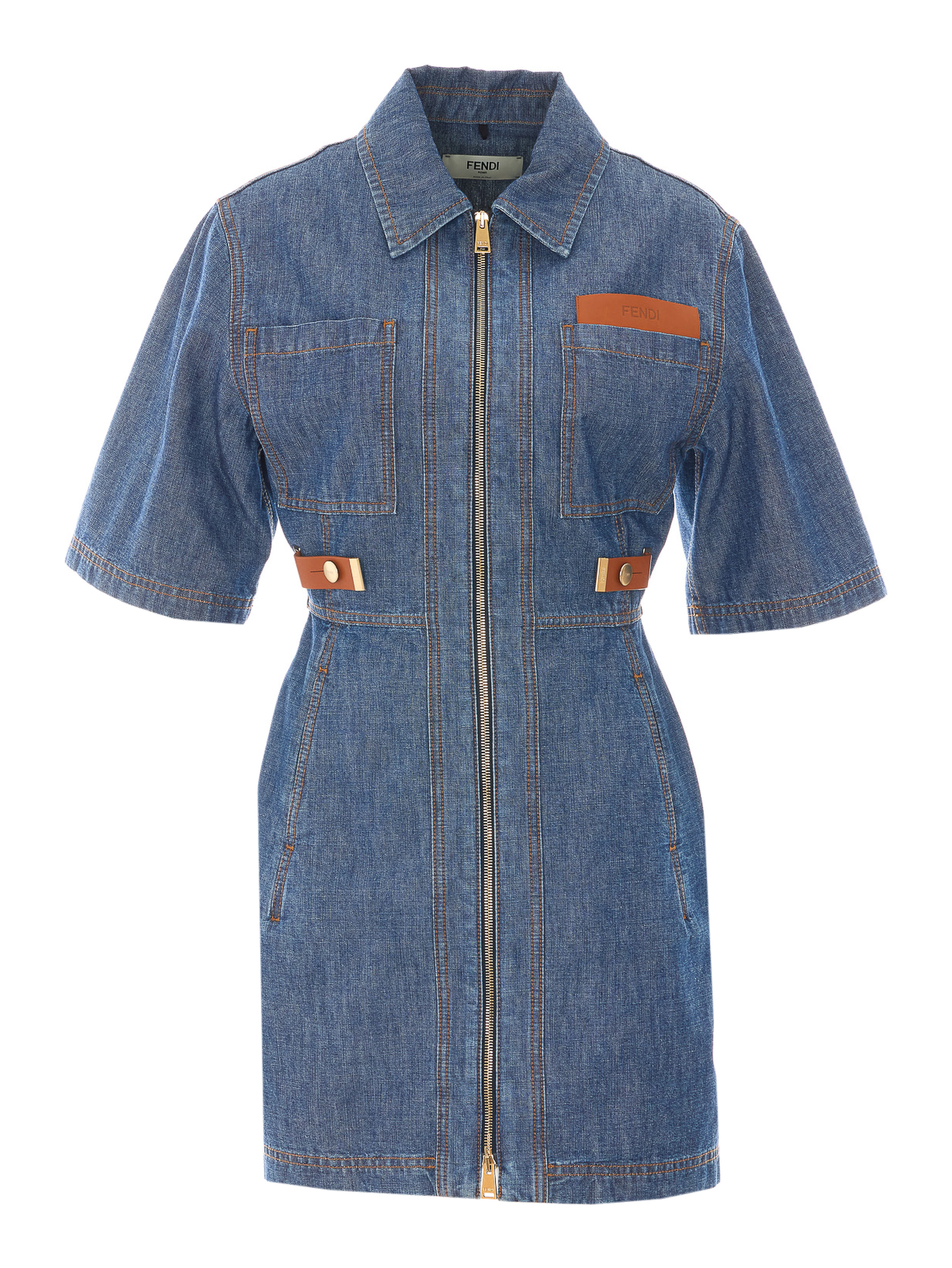 Fendi Dresses Blue