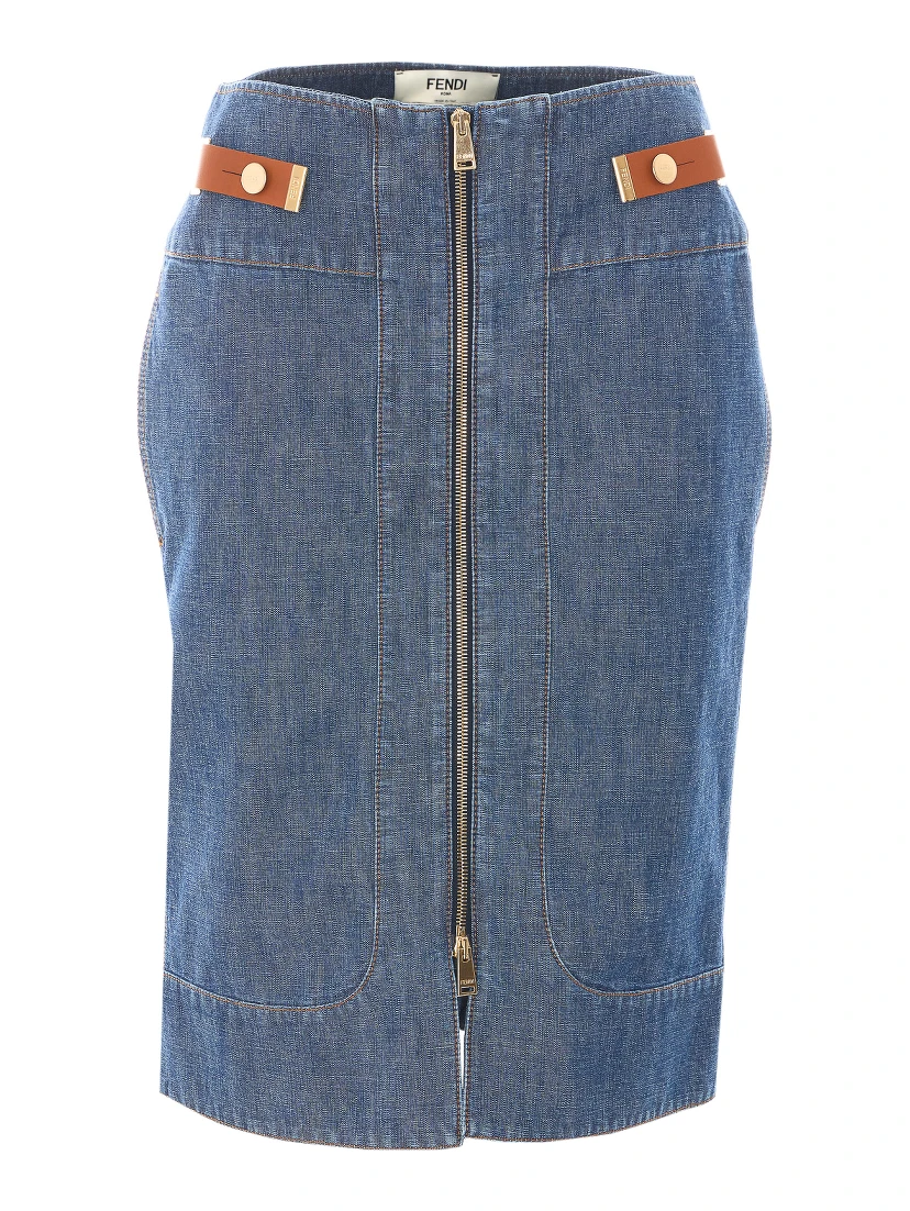 Fendi Skirts Blue