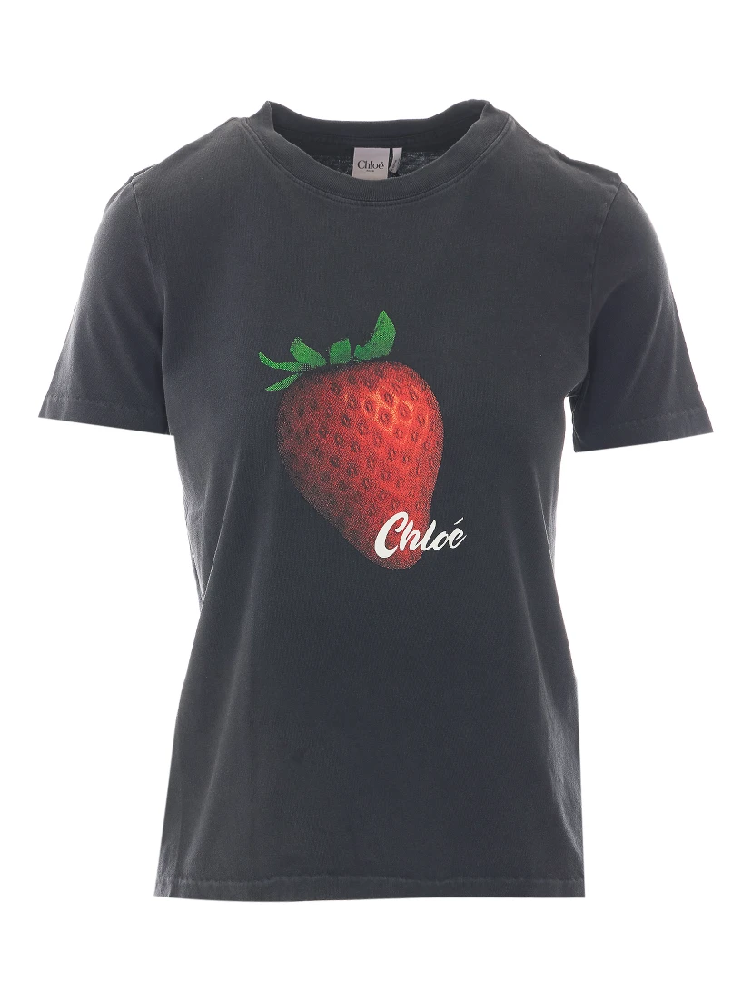 Chloè T-shirts and Polos Black