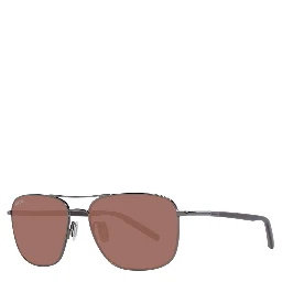 Gray Metal Sunglasses