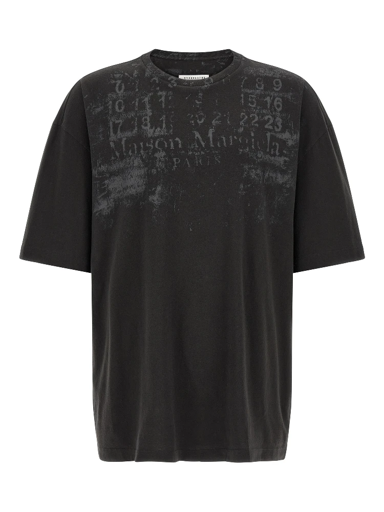 Black Cotton Long Sleeve T-Shirt