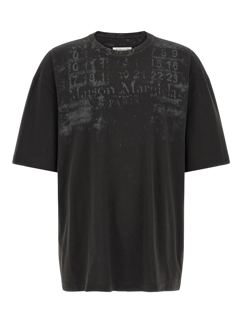 Black Cotton Long Sleeve T-Shirt