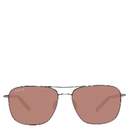 Gray Metal Sunglasses