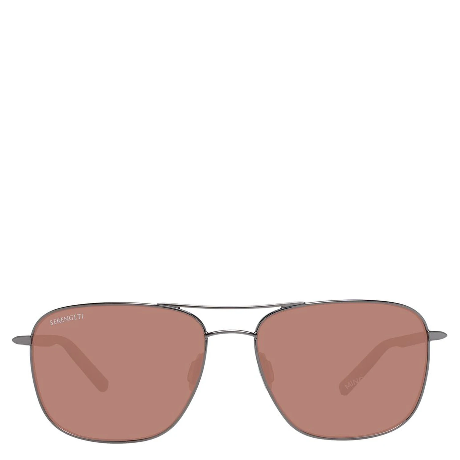 Gray Metal Sunglasses