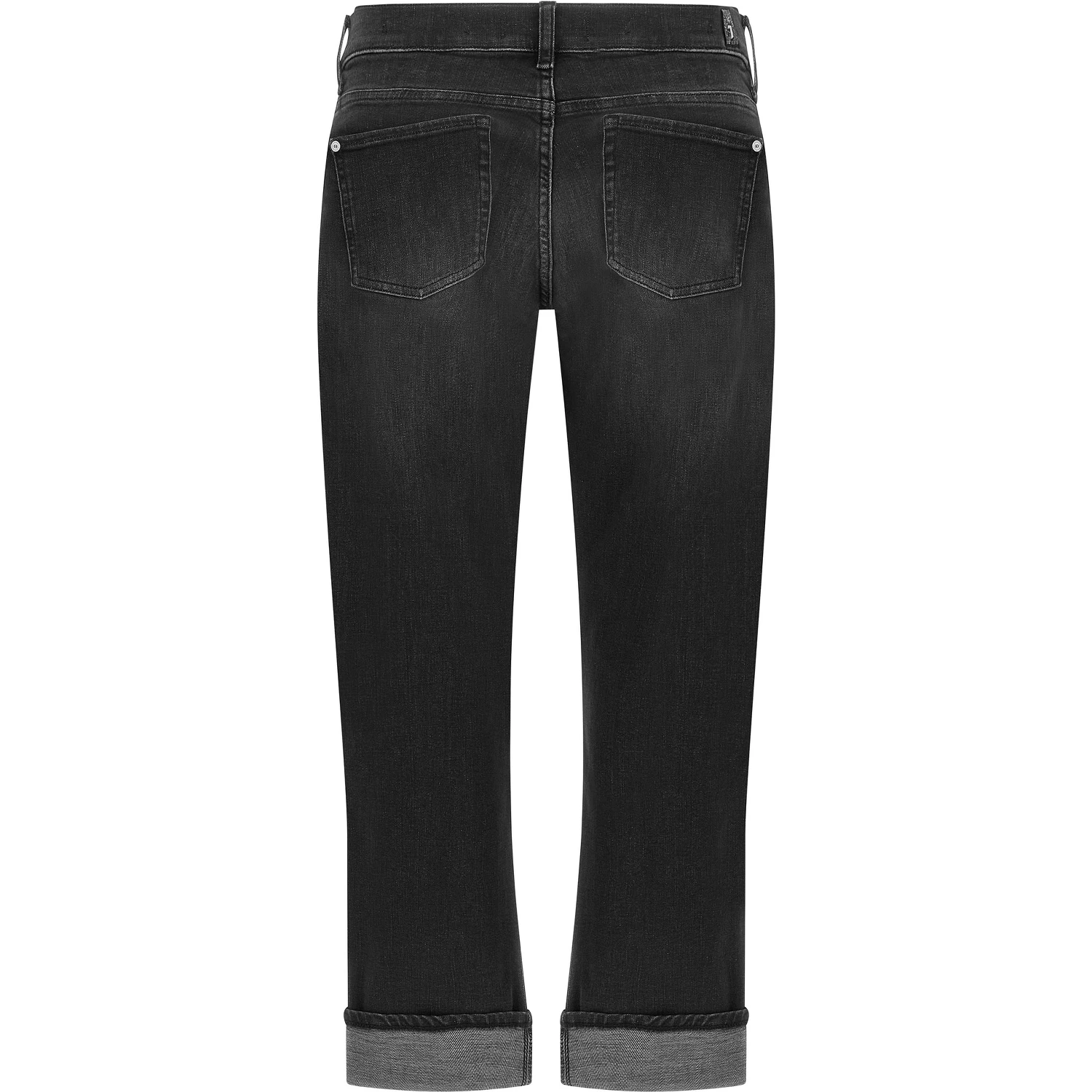 Black Cotton Relaxed Fit Jeans
