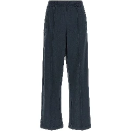 Blue Cotton Joggers (Workout Pants)