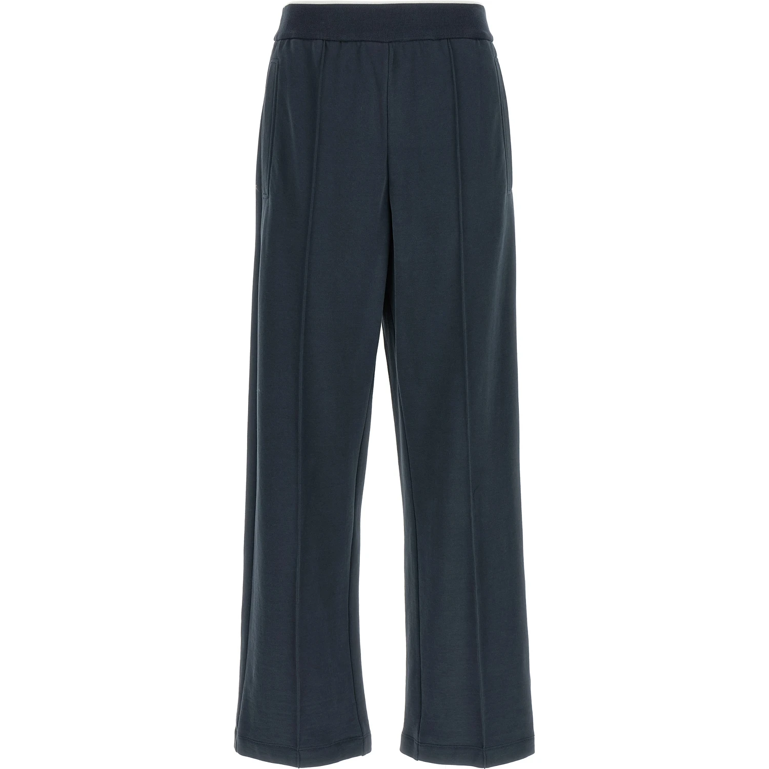 Blue Cotton Joggers (Workout Pants)