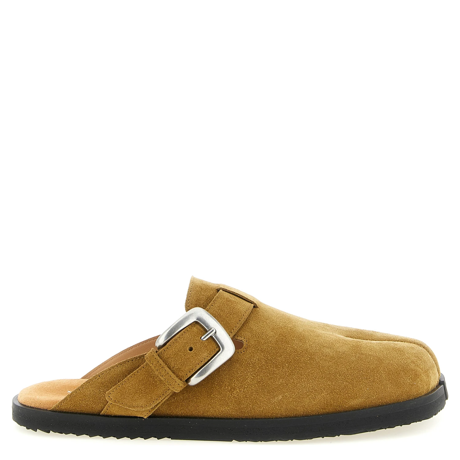 Brown Calfskin Mules