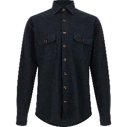 Blue Cotton Blouse