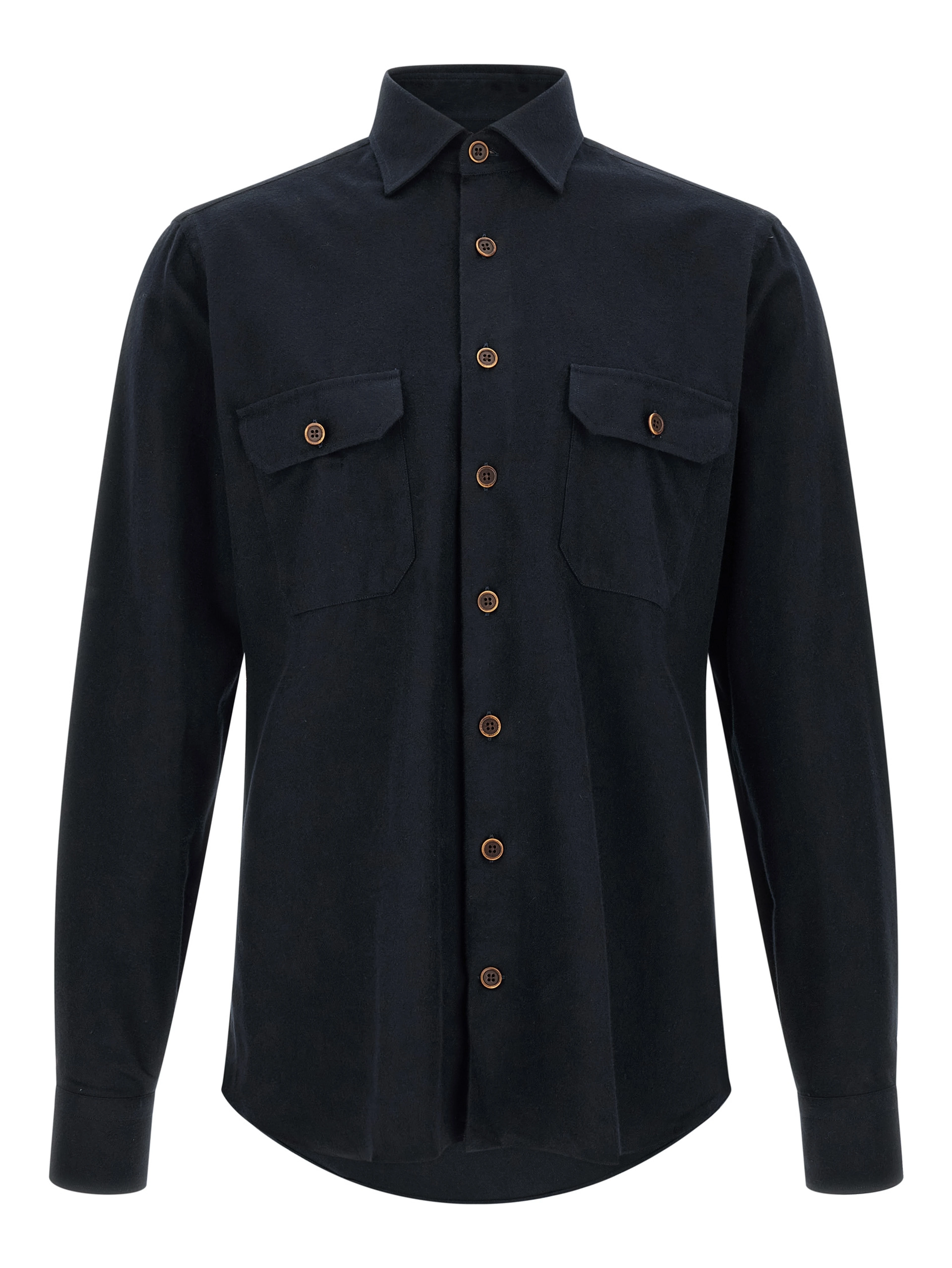 Blue Cotton Blouse