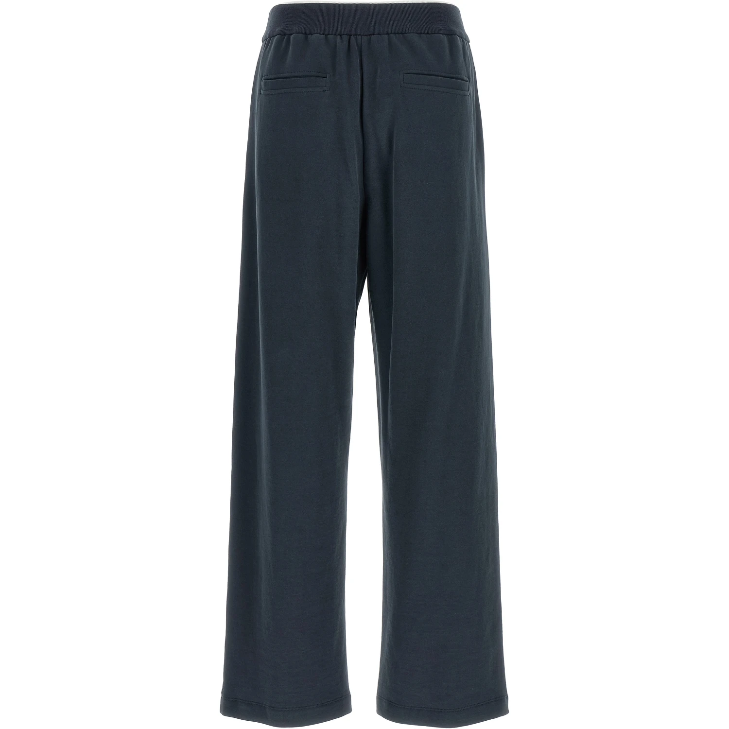 Blue Cotton Joggers (Workout Pants)