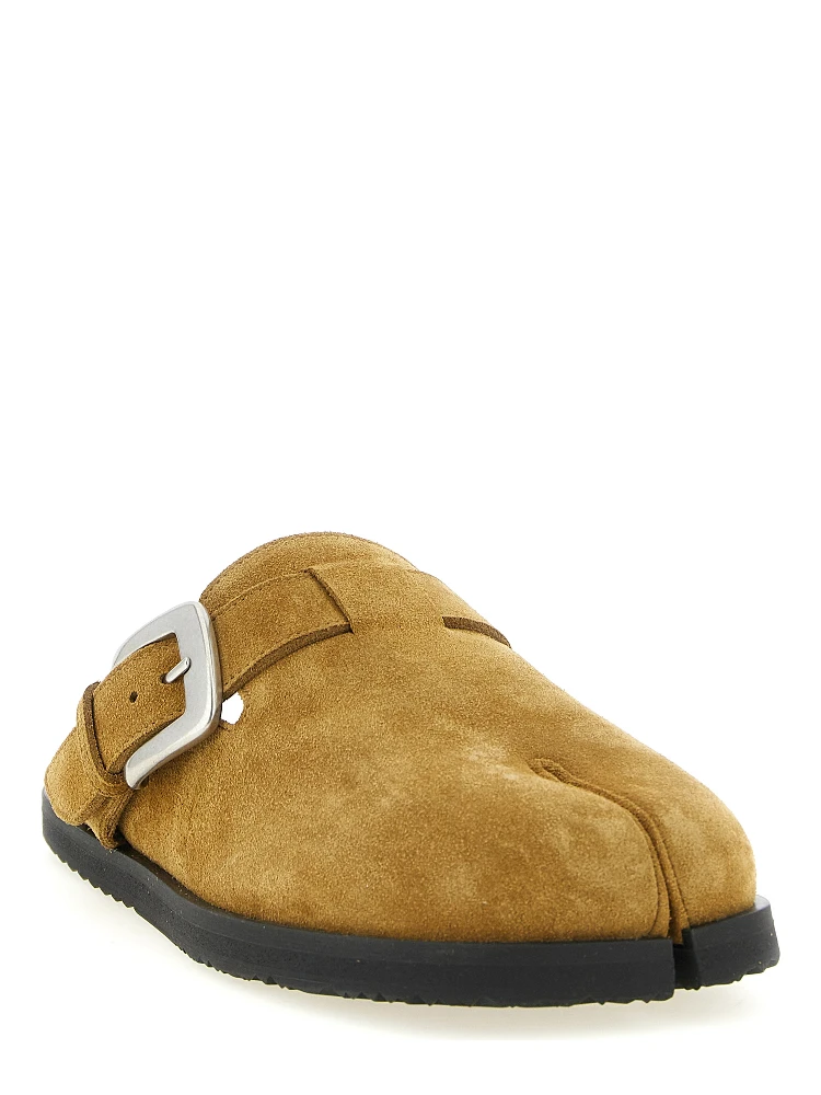 Brown Calfskin Mules alternative