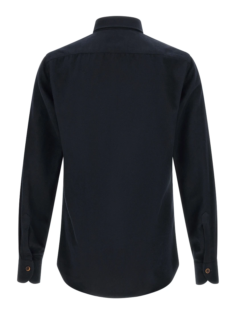 Blue Cotton Blouse