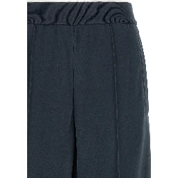 Blue Cotton Joggers (Workout Pants)
