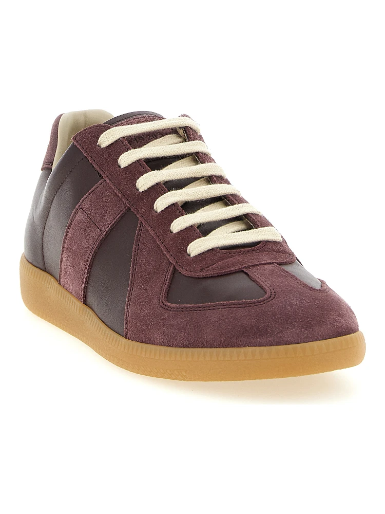 Bordeaux Calfskin Low Top Sneakers alternative