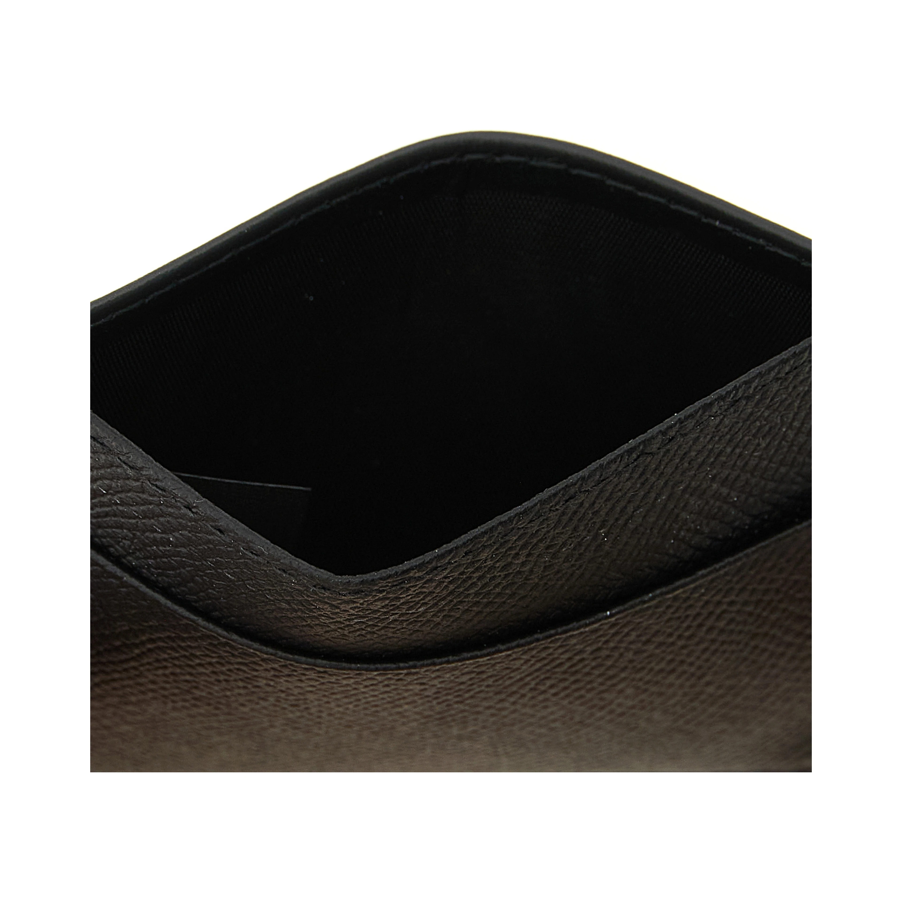 Black Calfskin Cardholder