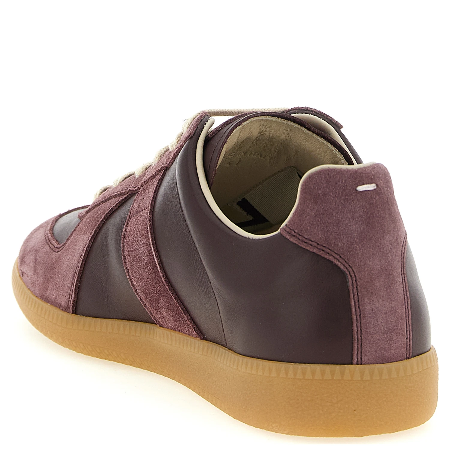 Bordeaux Calfskin Low Top Sneakers