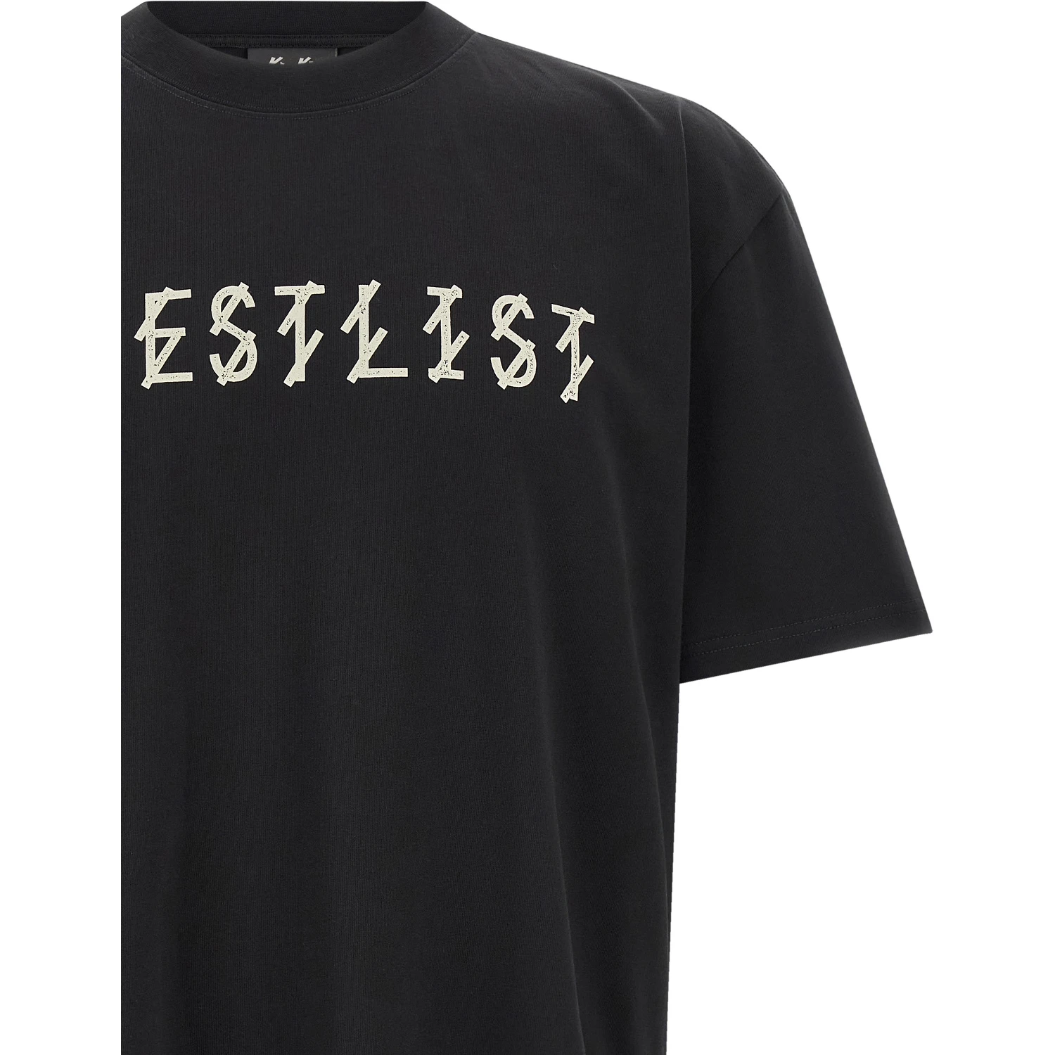 Black Cotton T-Shirt