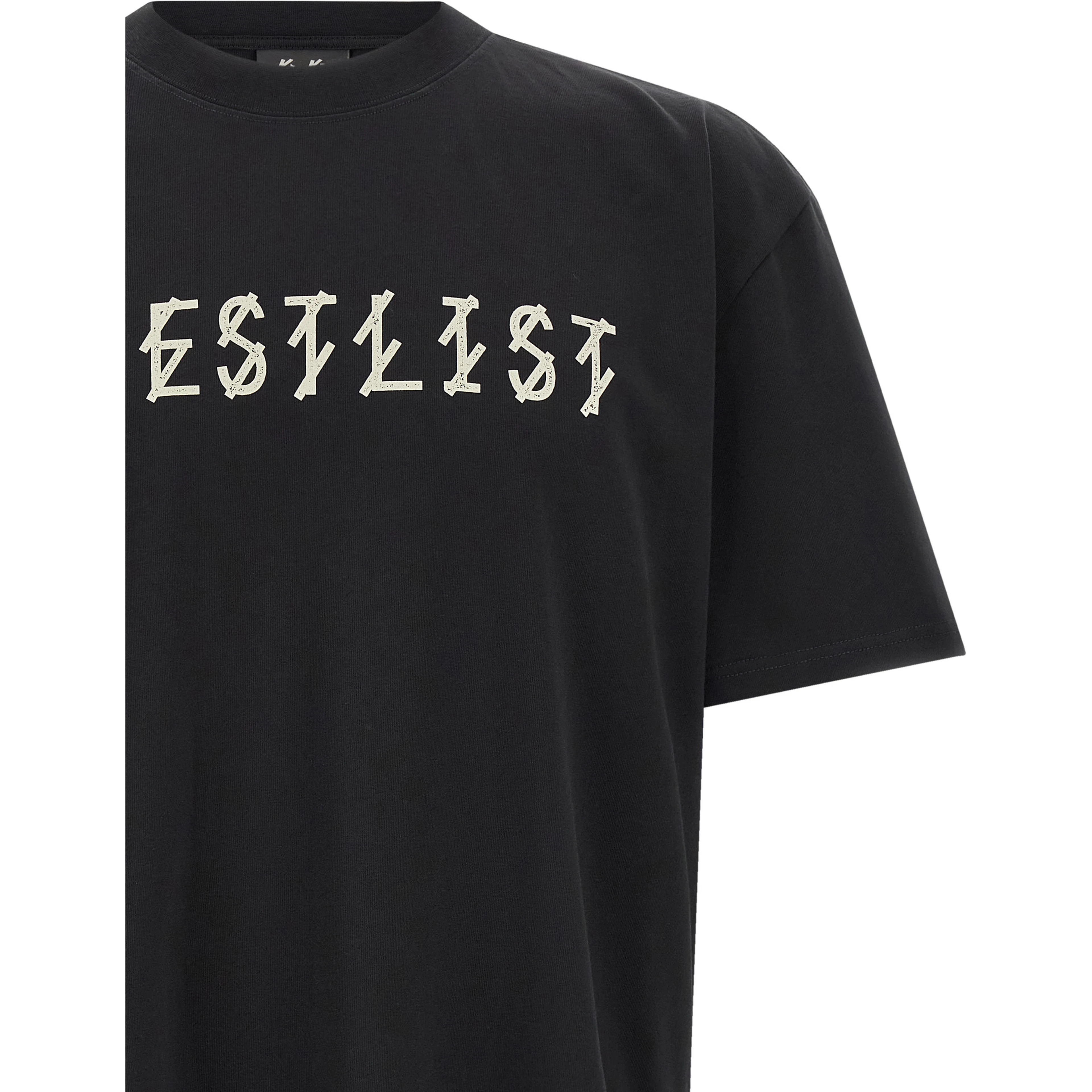 Black Cotton T-Shirt