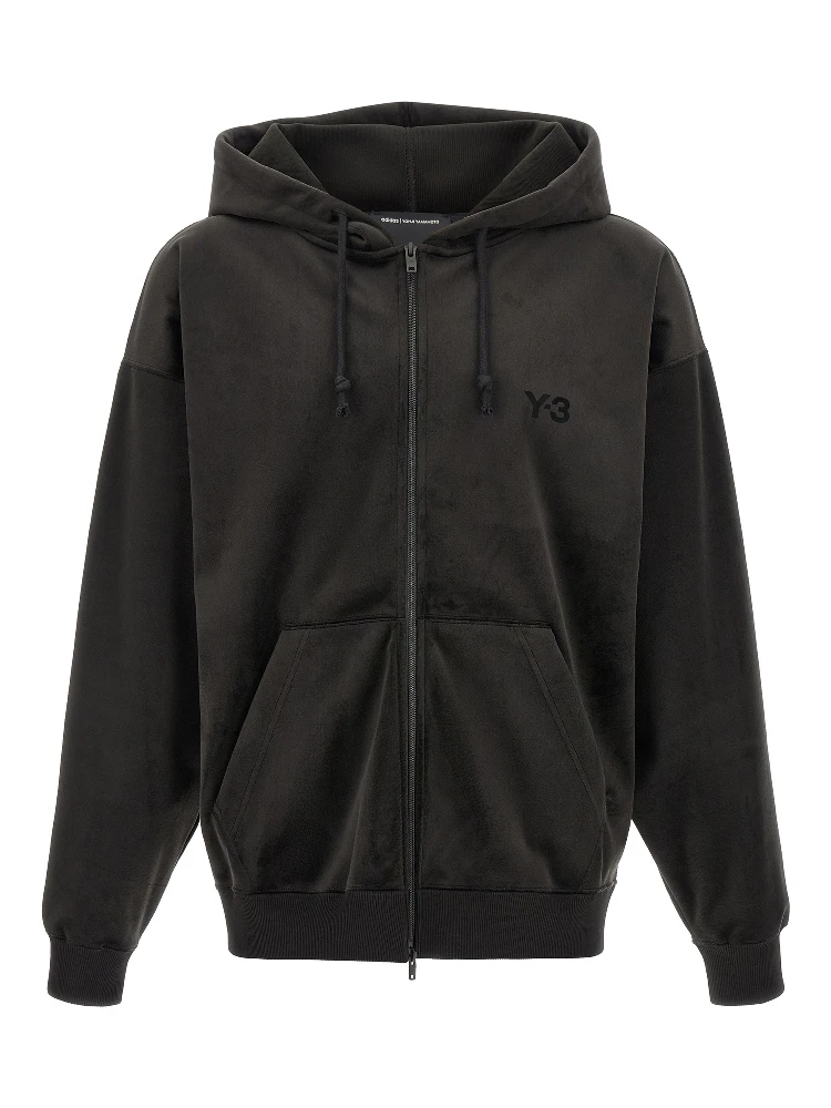 Black Recycled Polyester Sweatshirt