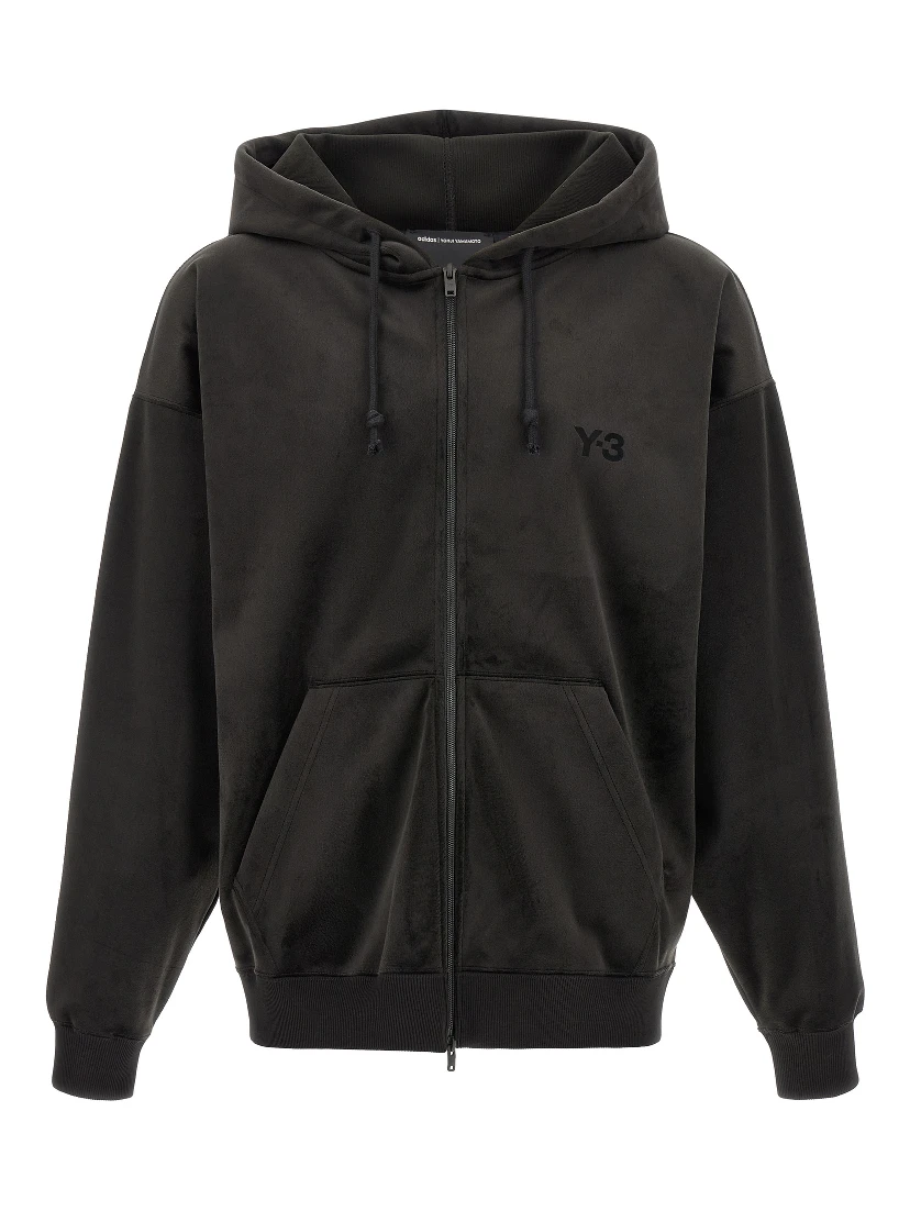 Black Recycled Polyester Sweatshirt