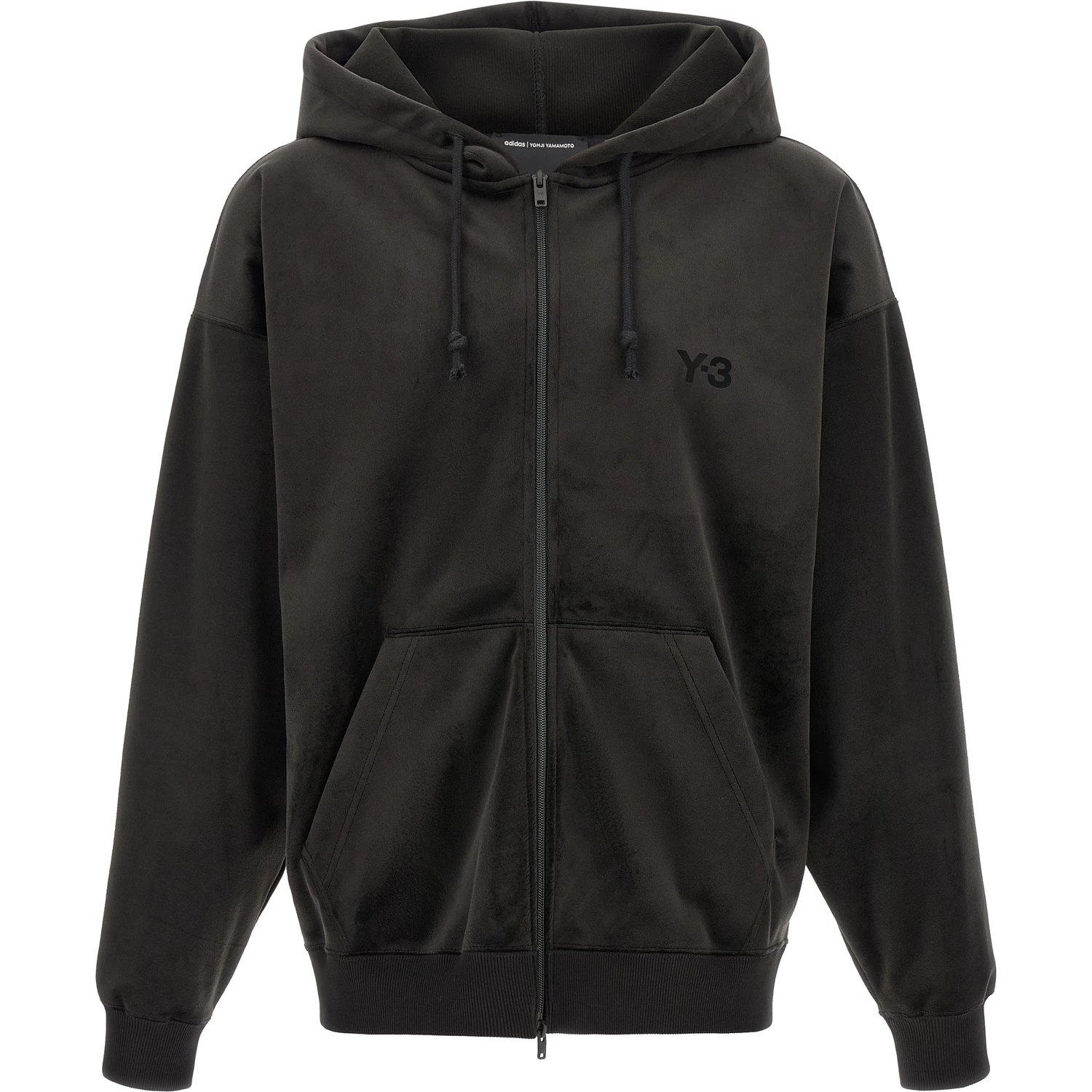 Black Recycled Polyester Sweatshirt