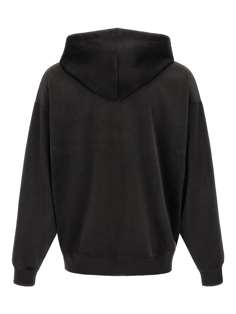 Black Recycled Polyester Sweatshirt
