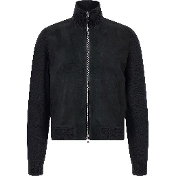 Blue Wool Cardigan