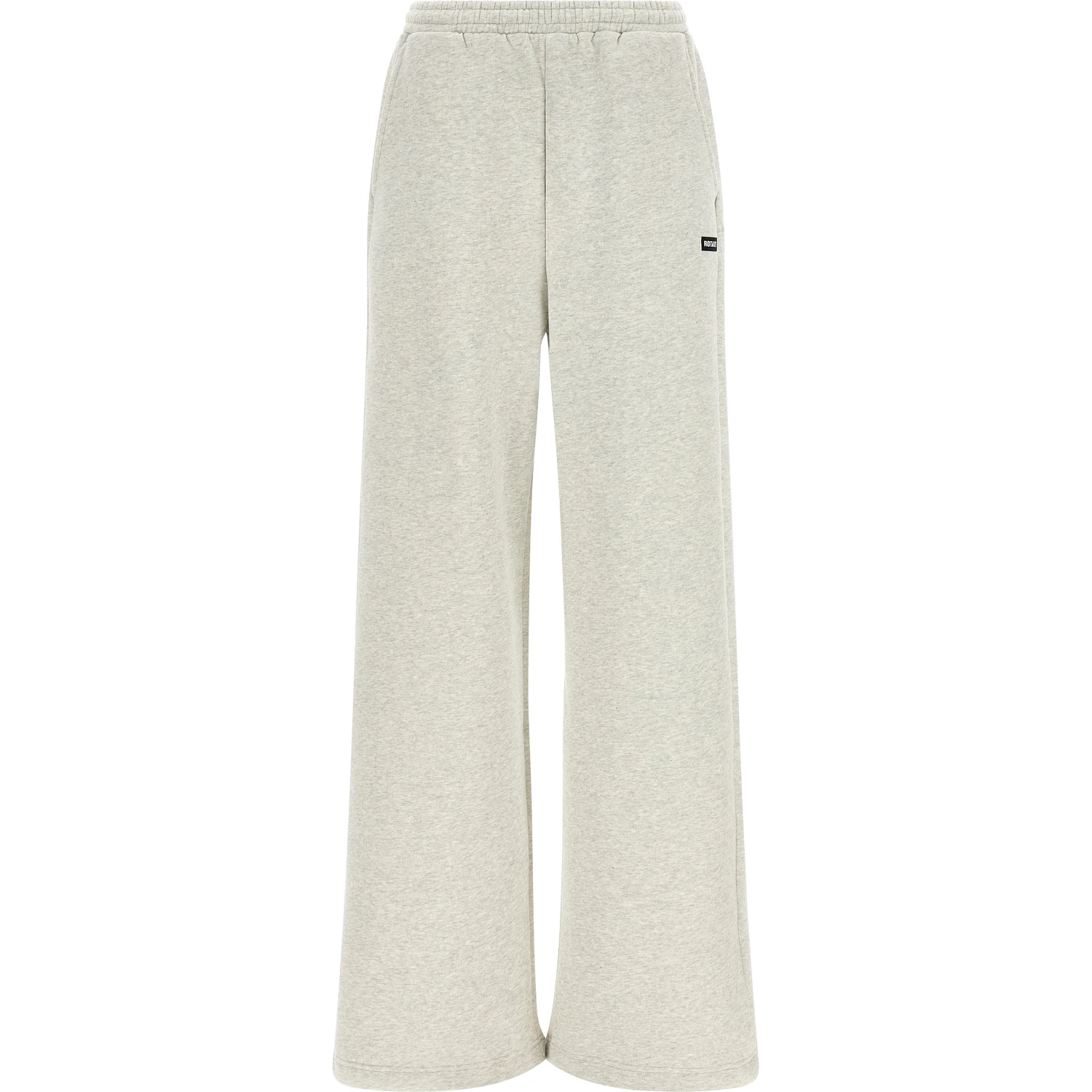 White Organic Cotton Casual Pants