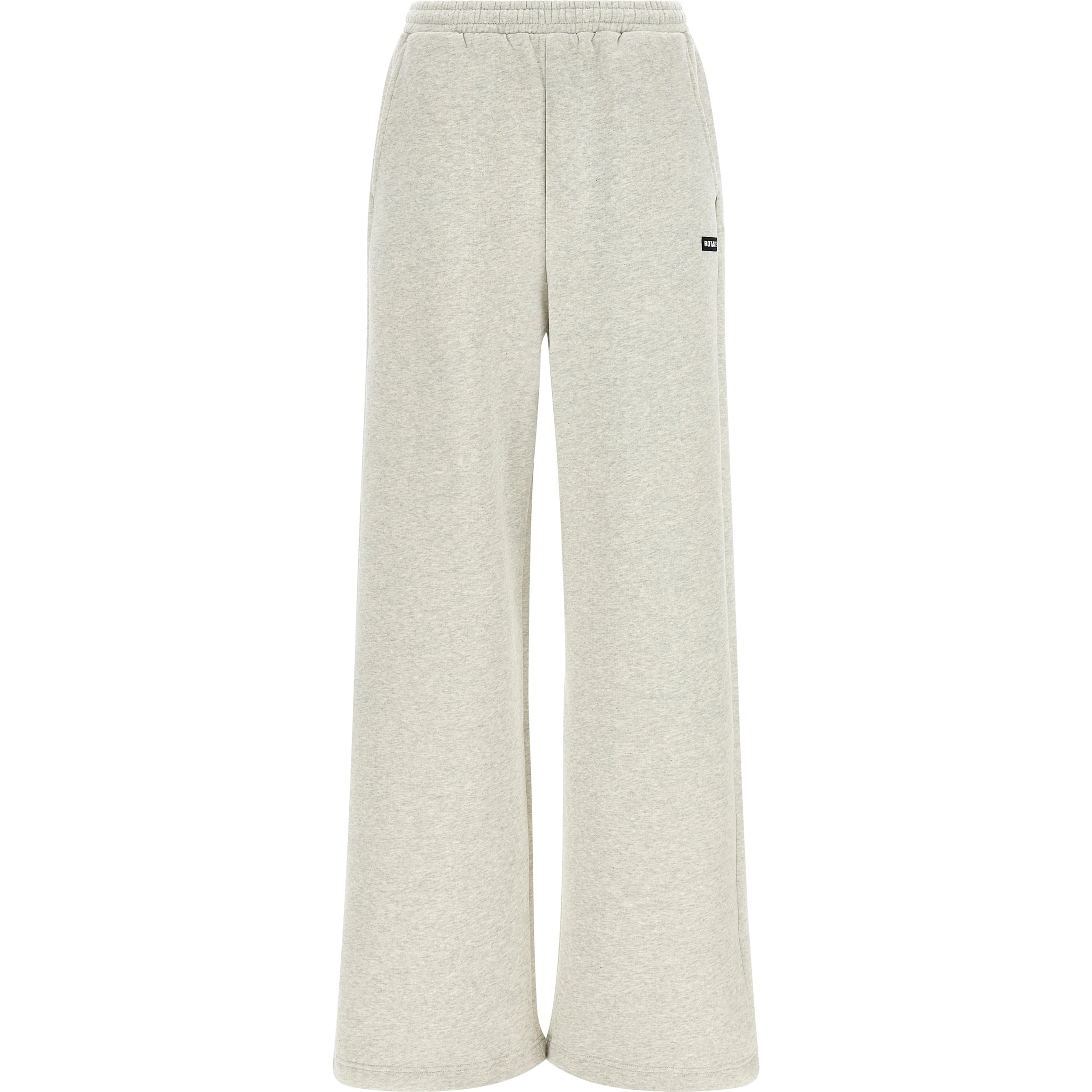 White Organic Cotton Casual Pants