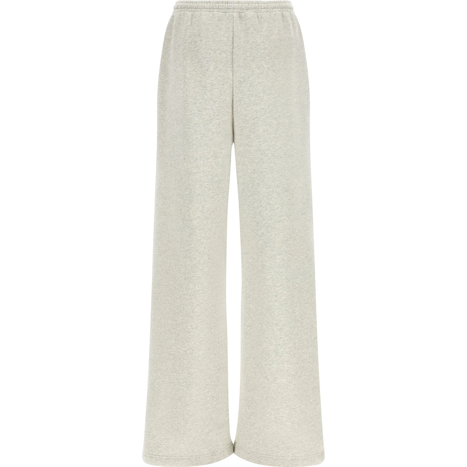 White Organic Cotton Casual Pants