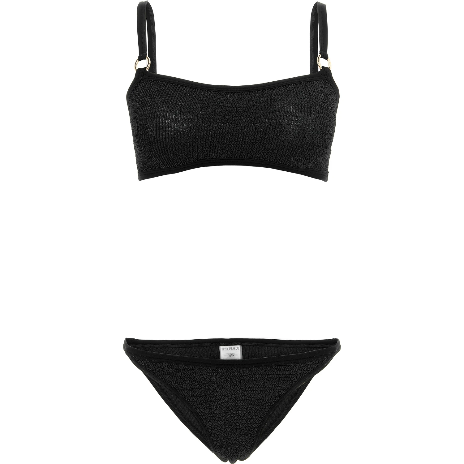 Black Polyamide Bikini