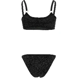Black Polyamide Bikini