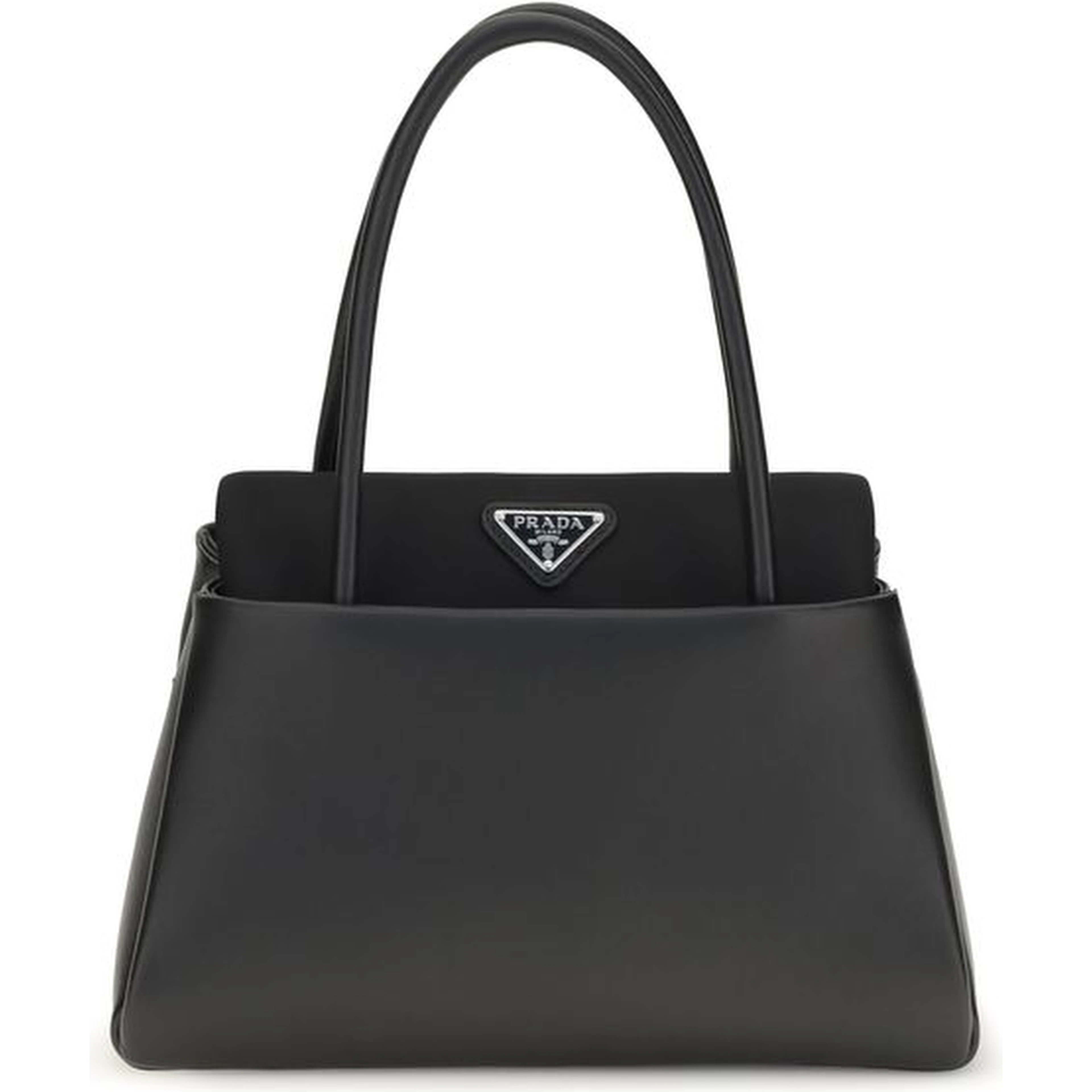 Black Calf Leather Bos Taurus Handbag