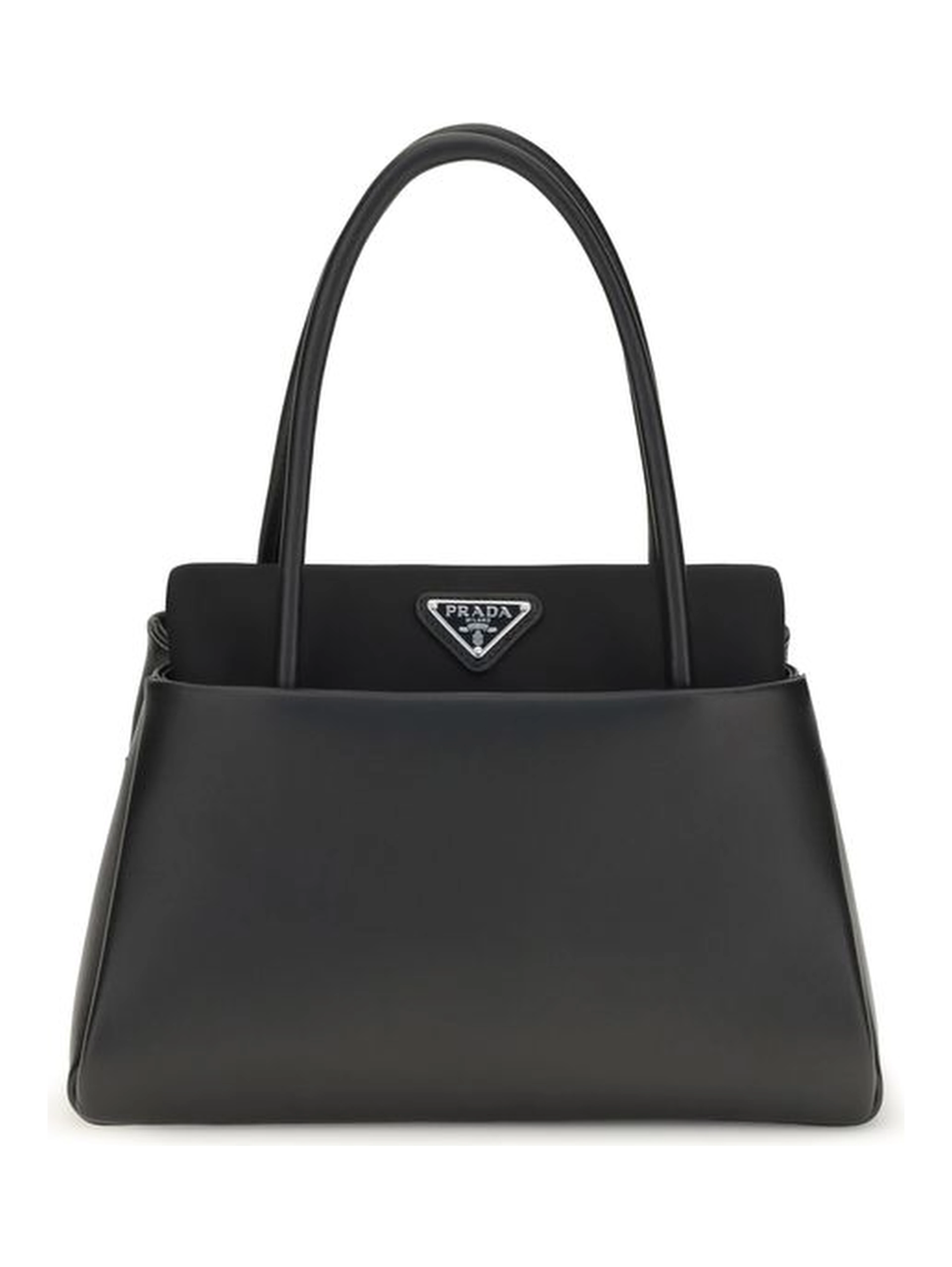 Black Calf Leather Bos Taurus Handbag