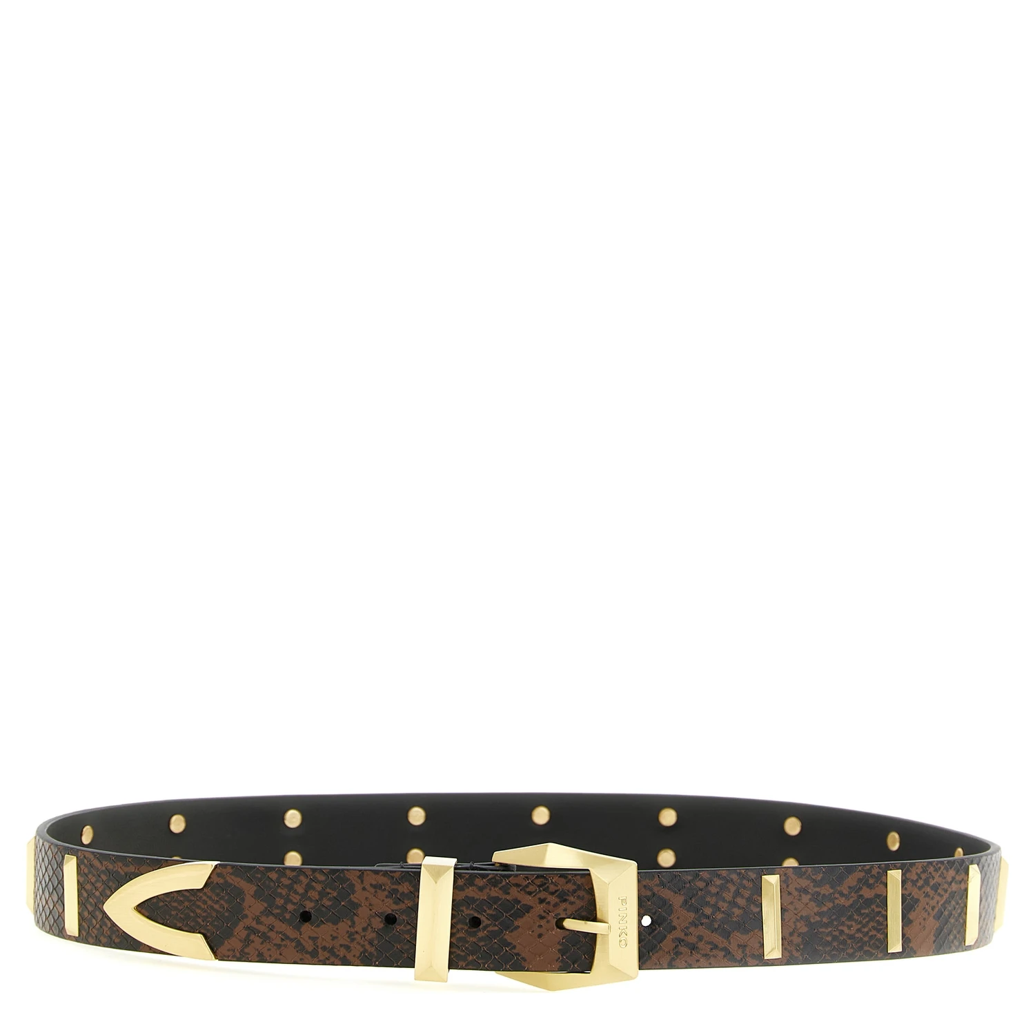 Gray Calfskin Regular Belt