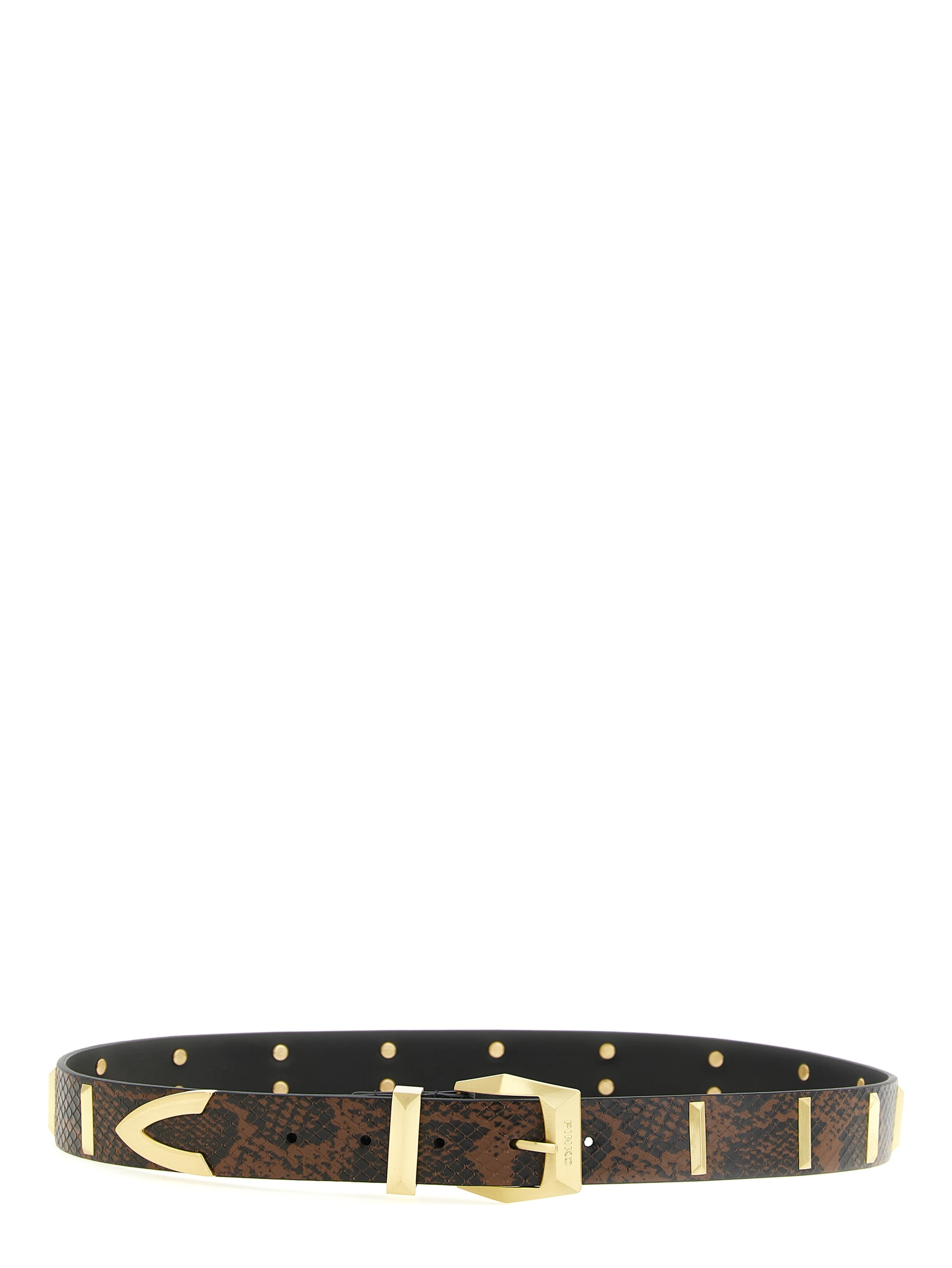 Gray Calfskin Regular Belt
