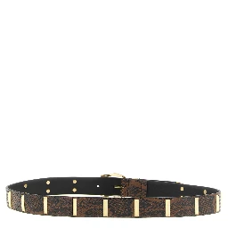 Gray Calfskin Regular Belt