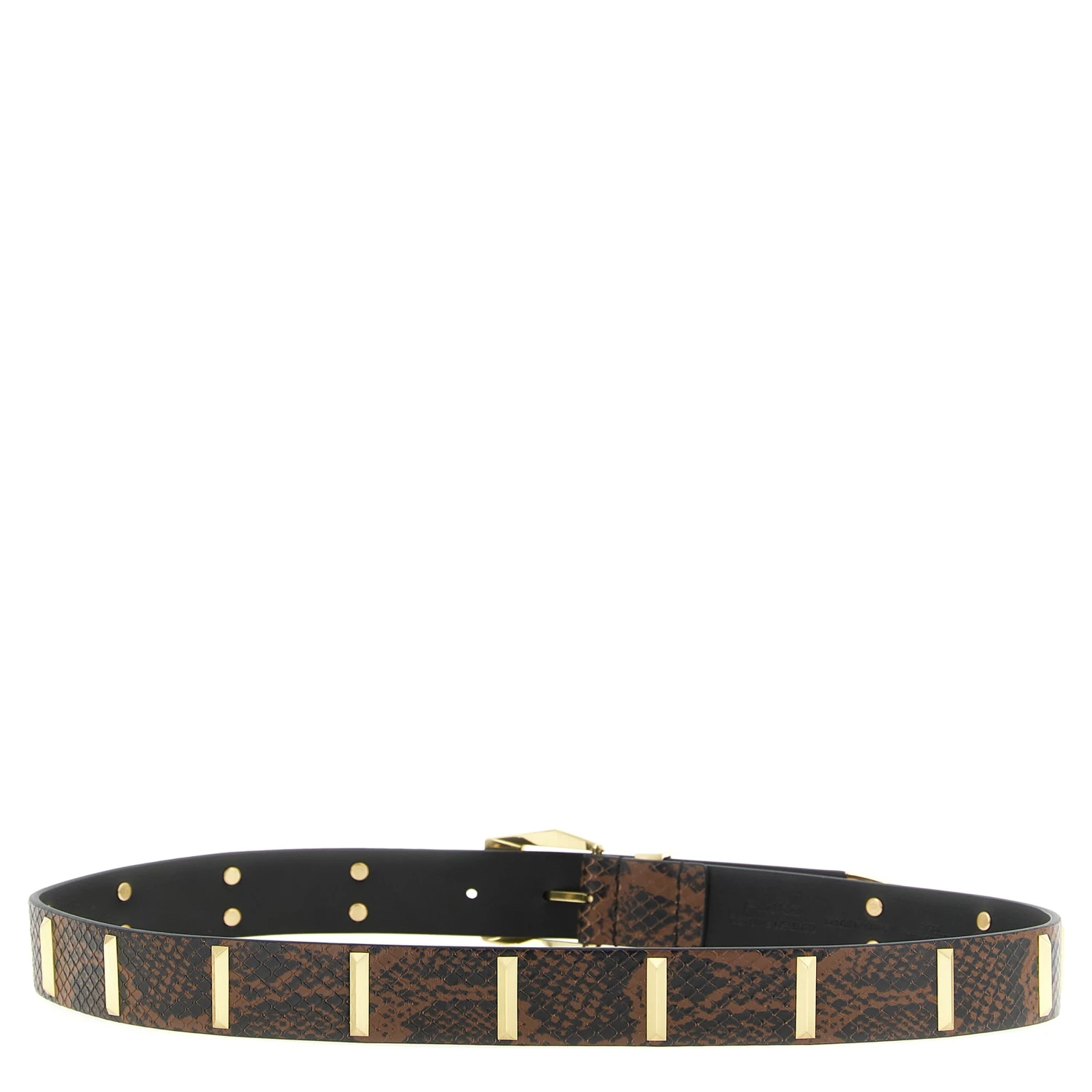 Gray Calfskin Regular Belt