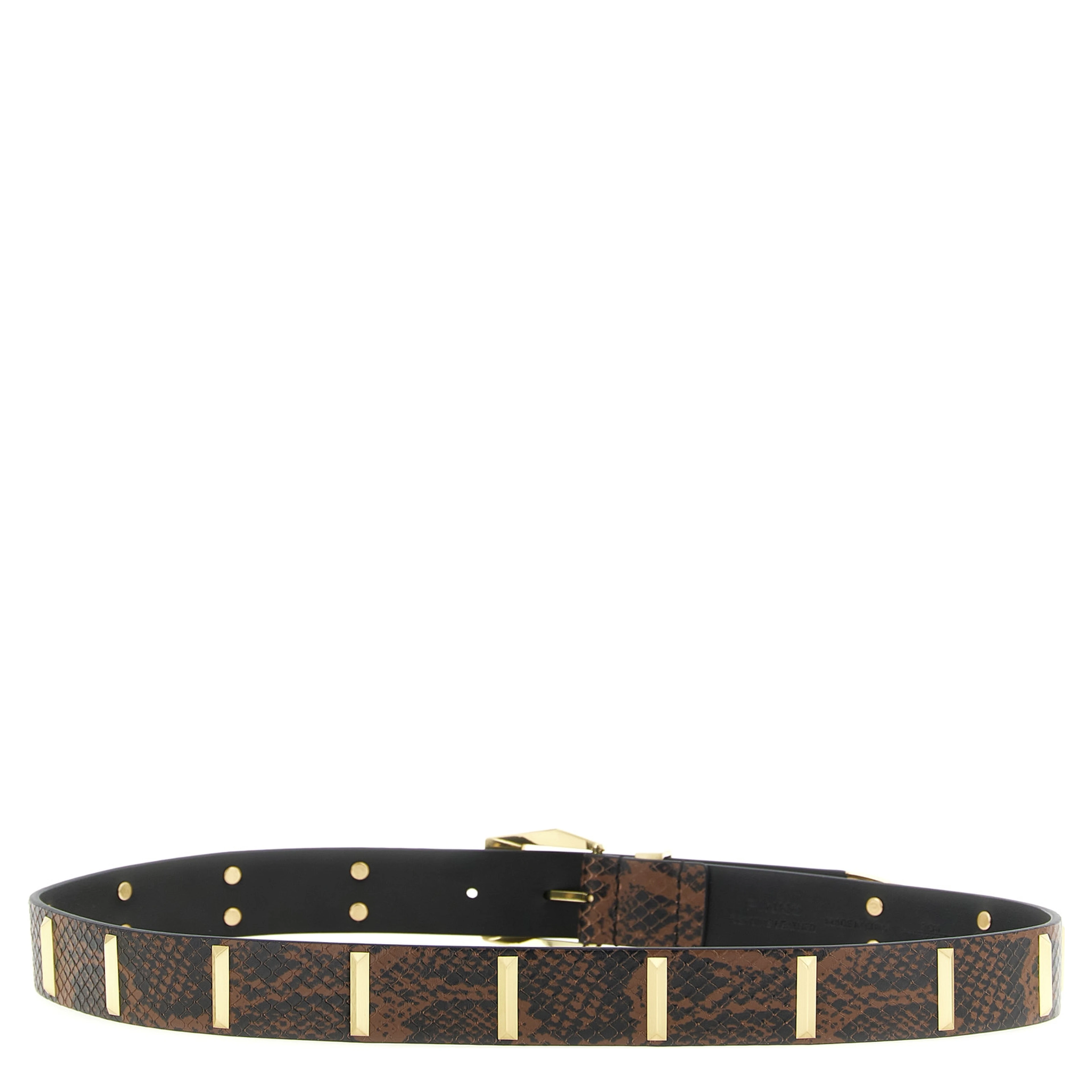Gray Calfskin Regular Belt