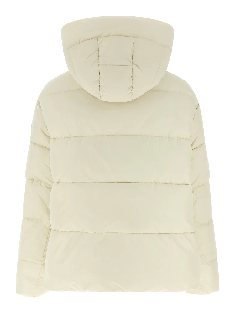 Beige Polyamide Full-Length Jacket alternative