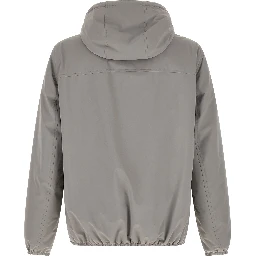 Gray Polyamide Shell Jacket
