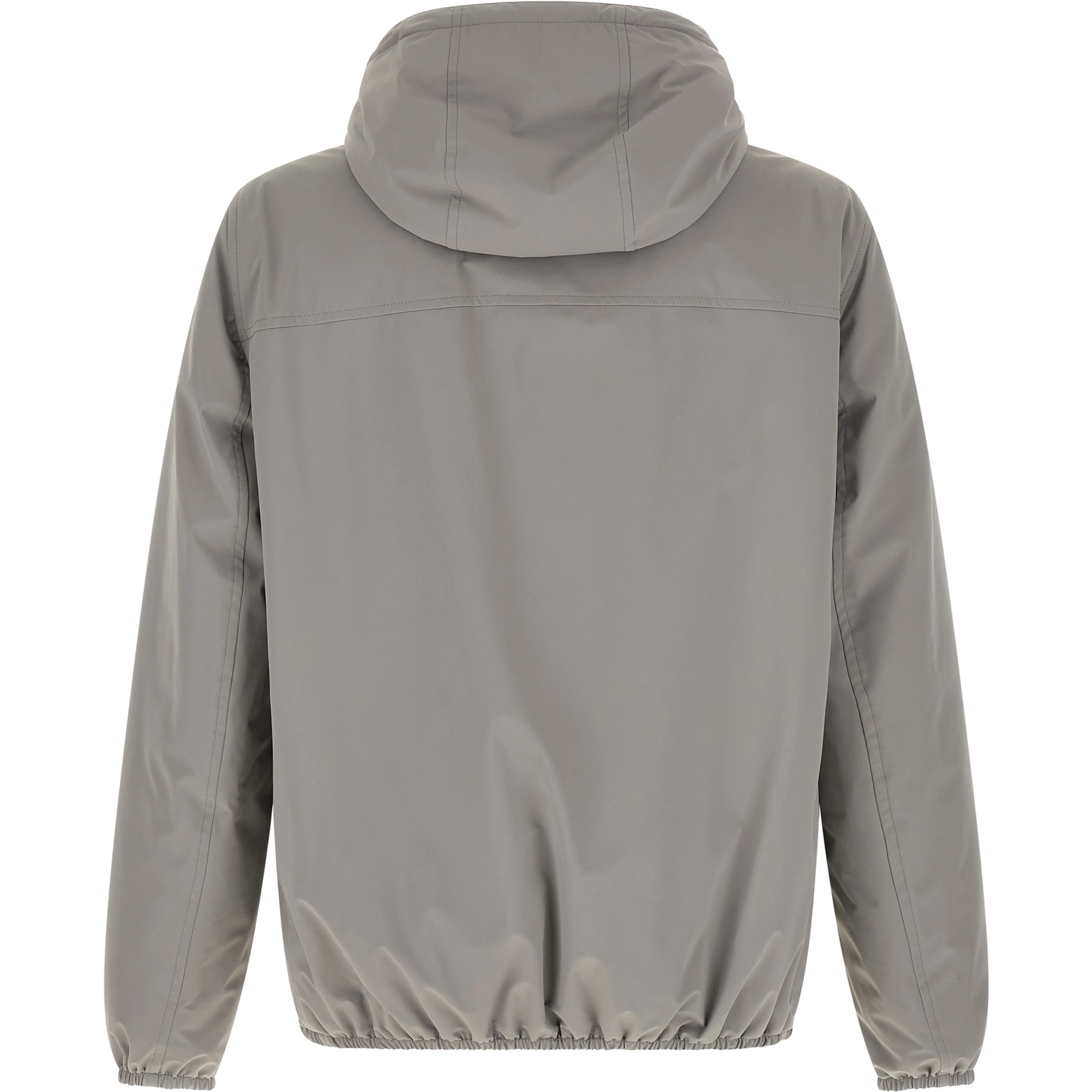Gray Polyamide Shell Jacket