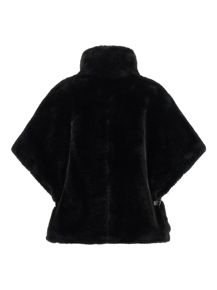 Black Polyester Coat alternative
