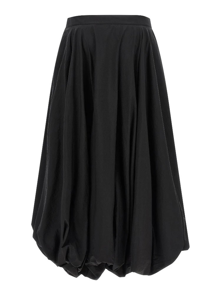 Black Polyamide Mini Skirt alternative