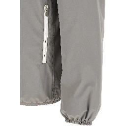 Gray Polyamide Shell Jacket