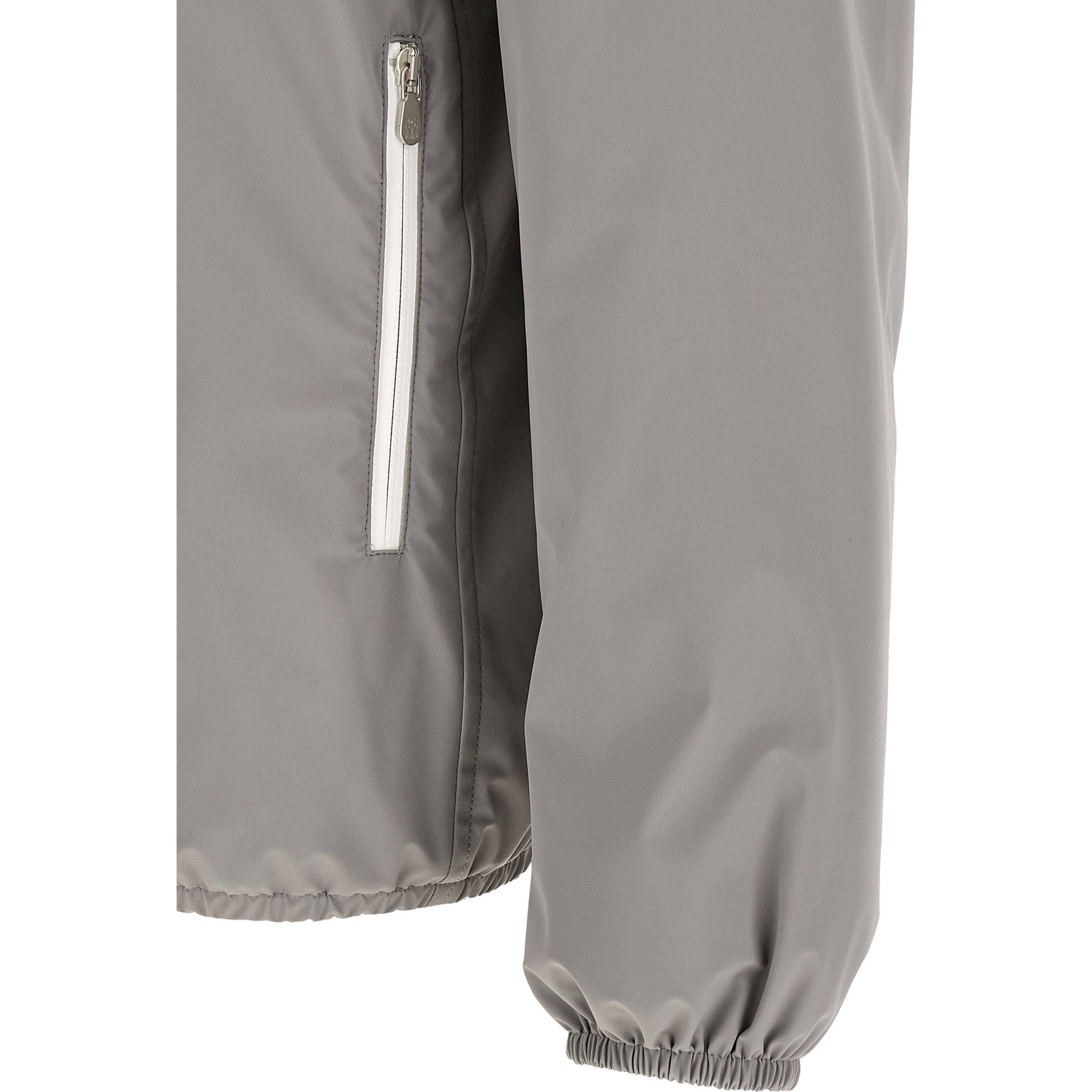 Gray Polyamide Shell Jacket