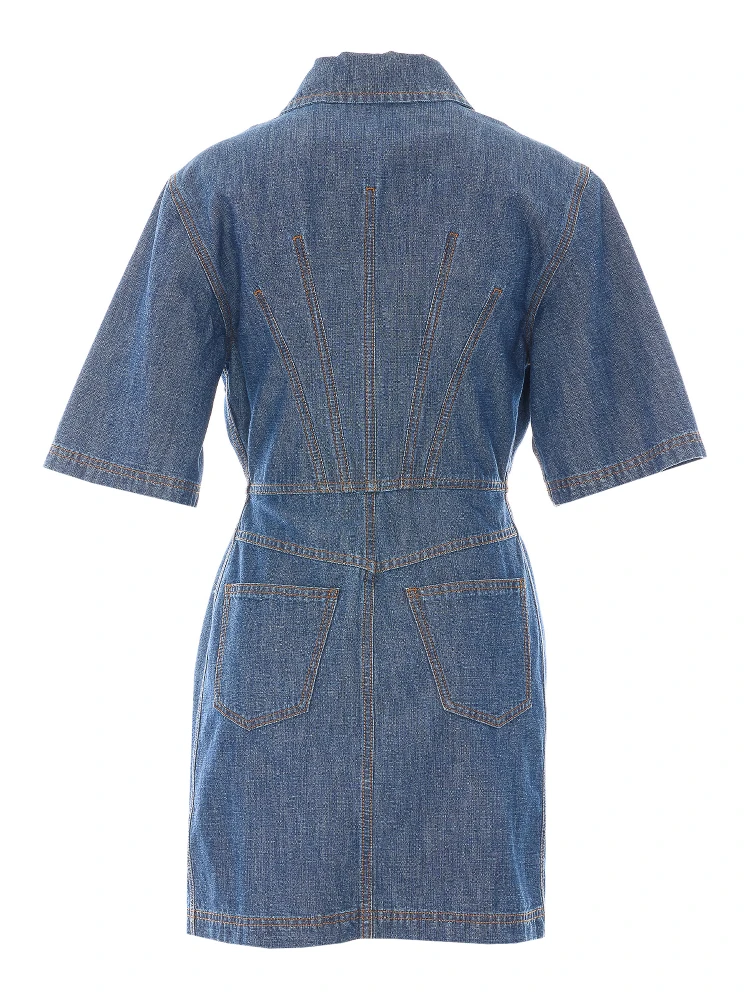 Fendi Dresses Blue alternative