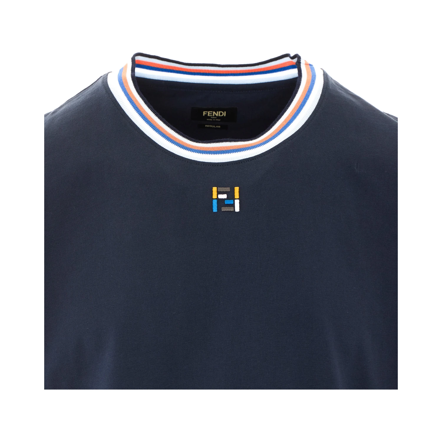 Fendi T-shirts and Polos Blue